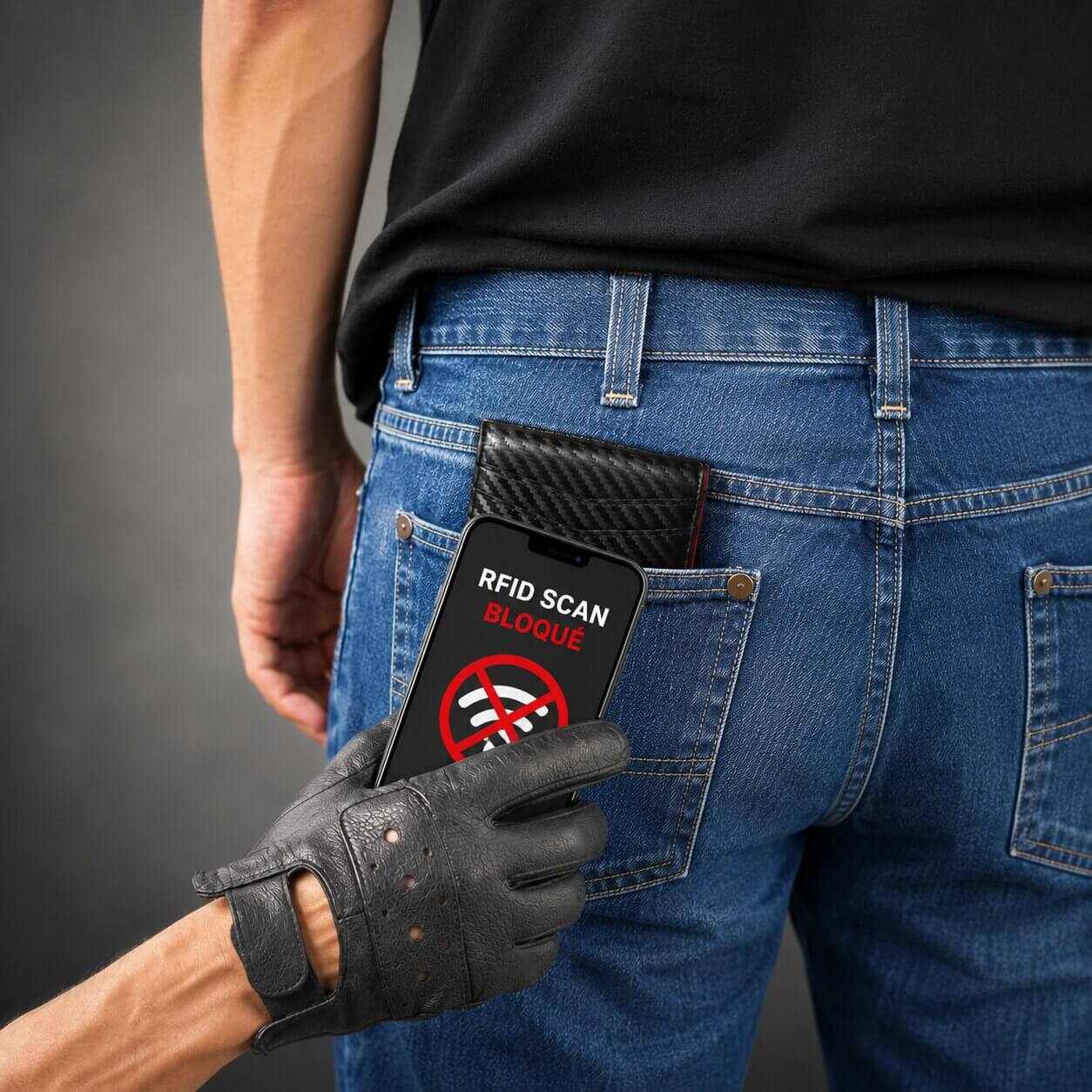 Portefeuille Homme, Porte Carte Éjectable Clapé – Cardeo™