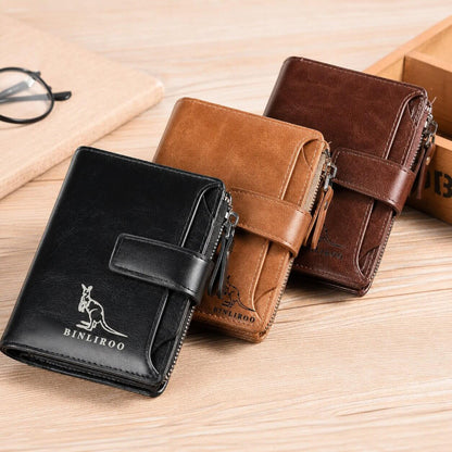 Portefeuille Homme à Bouton - BemaWallet™