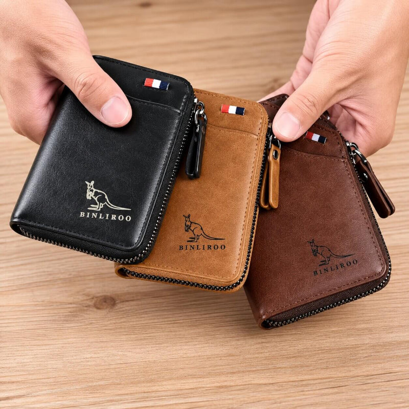 portefeuille pour homme en cuir davewallet branché