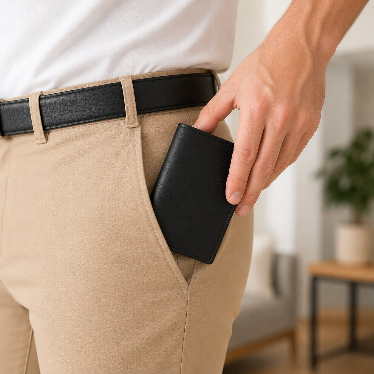 portefeuille homme en cuir fiable
