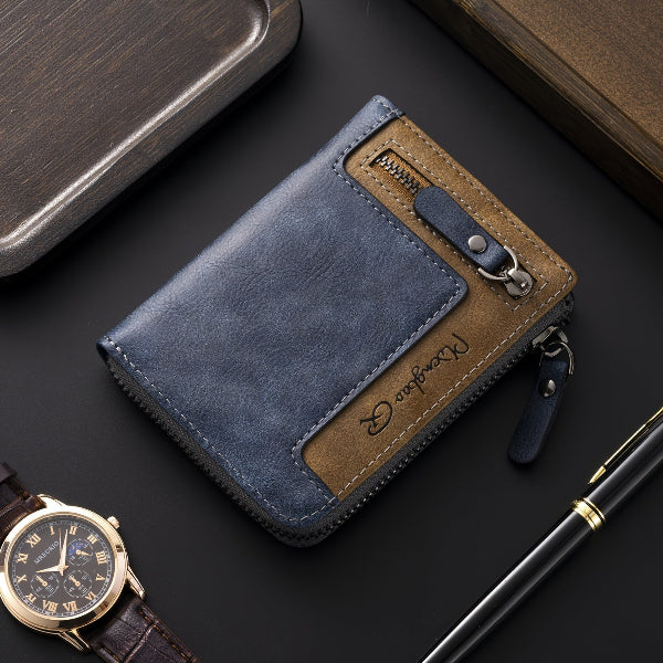Portefeuille Homme Actif à Fermeture Zippée – Parcours™