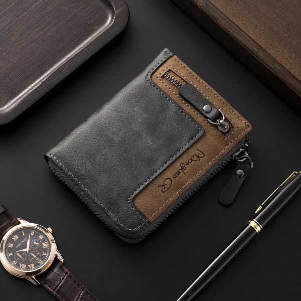 Portefeuille Homme Actif à Fermeture Zippée – Parcours™