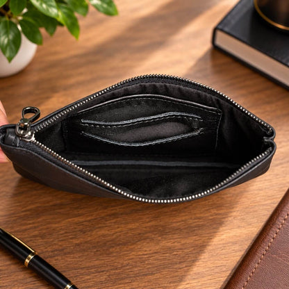 portefeuille pochette en cuir véritable calveo bien pensé