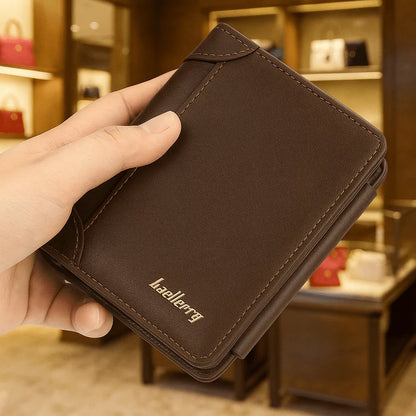 Portefeuille Unisexe Baellery en Cuir PU - Rayon de Sérénité