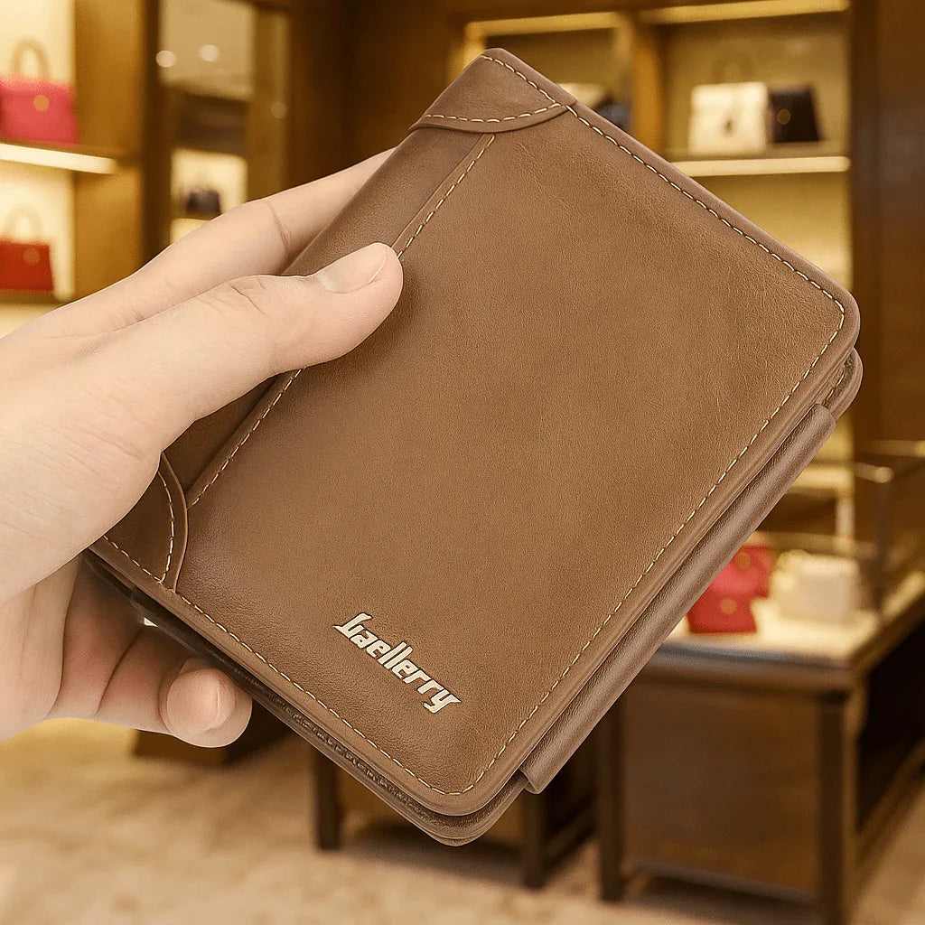Portefeuille Unisexe Baellery en Cuir PU - Rayon de Sérénité