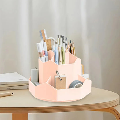Pot a Crayon rotatif à 360° - Rangement Bureau - Rayon de Sérénité
