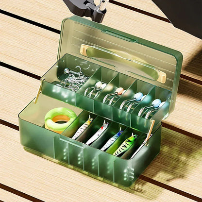 Boîte de Rangement Double Niveau - ClearCab™ - Rayon de Sérénité