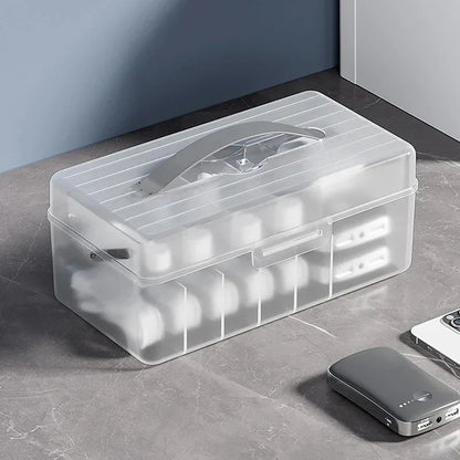 Boîte de Rangement Double Niveau - ClearCab™ - Rayon de Sérénité