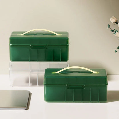 Boîte de Rangement Double Niveau - ClearCab™ - Rayon de Sérénité