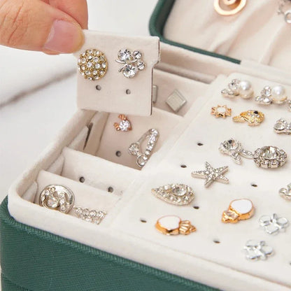 Rangement Bijoux en Cuir | ClassyCute™ - Rayon de Sérénité