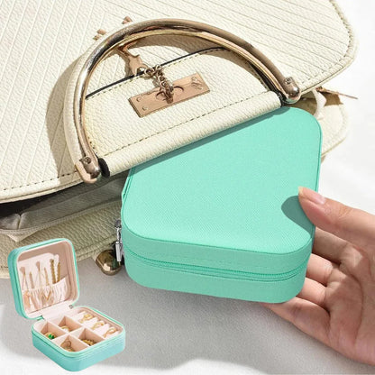 Boite à Bijoux Mini en Cuir | La Précieuse™ - Rayon de Sérénité