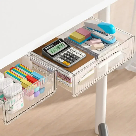 Rangement Bureau SlideCoul™ | Le Tiroir Caché de votre Espace - Rayon de Sérénité