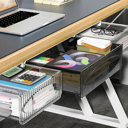 Rangement Bureau SlideCoul™ | Le Tiroir Caché de votre Espace - Rayon de Sérénité