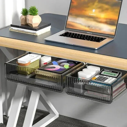 Rangement Bureau SlideCoul™ | Le Tiroir Caché de votre Espace - Rayon de Sérénité