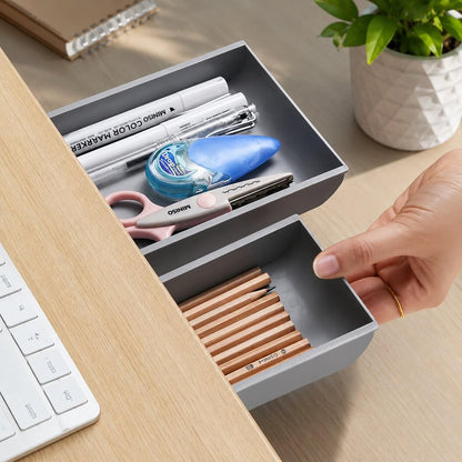 rangement bureau tiroir discret tirova épuré