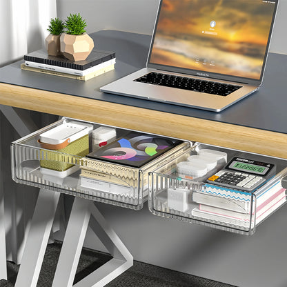 Rangement Bureau SlideCoul™ | Le Tiroir Caché de votre Espace - Rayon de Sérénité