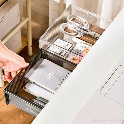 Rangement Bureau SlideCoul™ | Le Tiroir Caché de votre Espace - Rayon de Sérénité