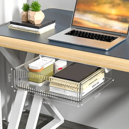 Rangement Bureau SlideCoul™ | Le Tiroir Caché de votre Espace - Rayon de Sérénité