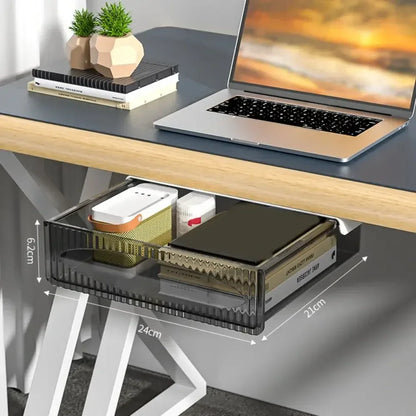 Rangement Bureau SlideCoul™ | Le Tiroir Caché de votre Espace - Rayon de Sérénité
