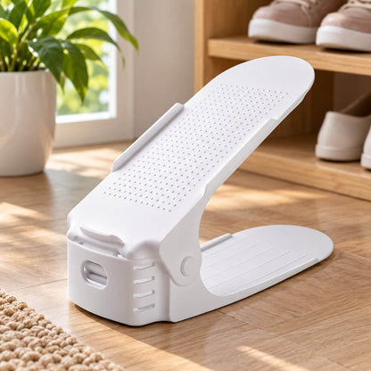 rangement chaussures duostep blanc