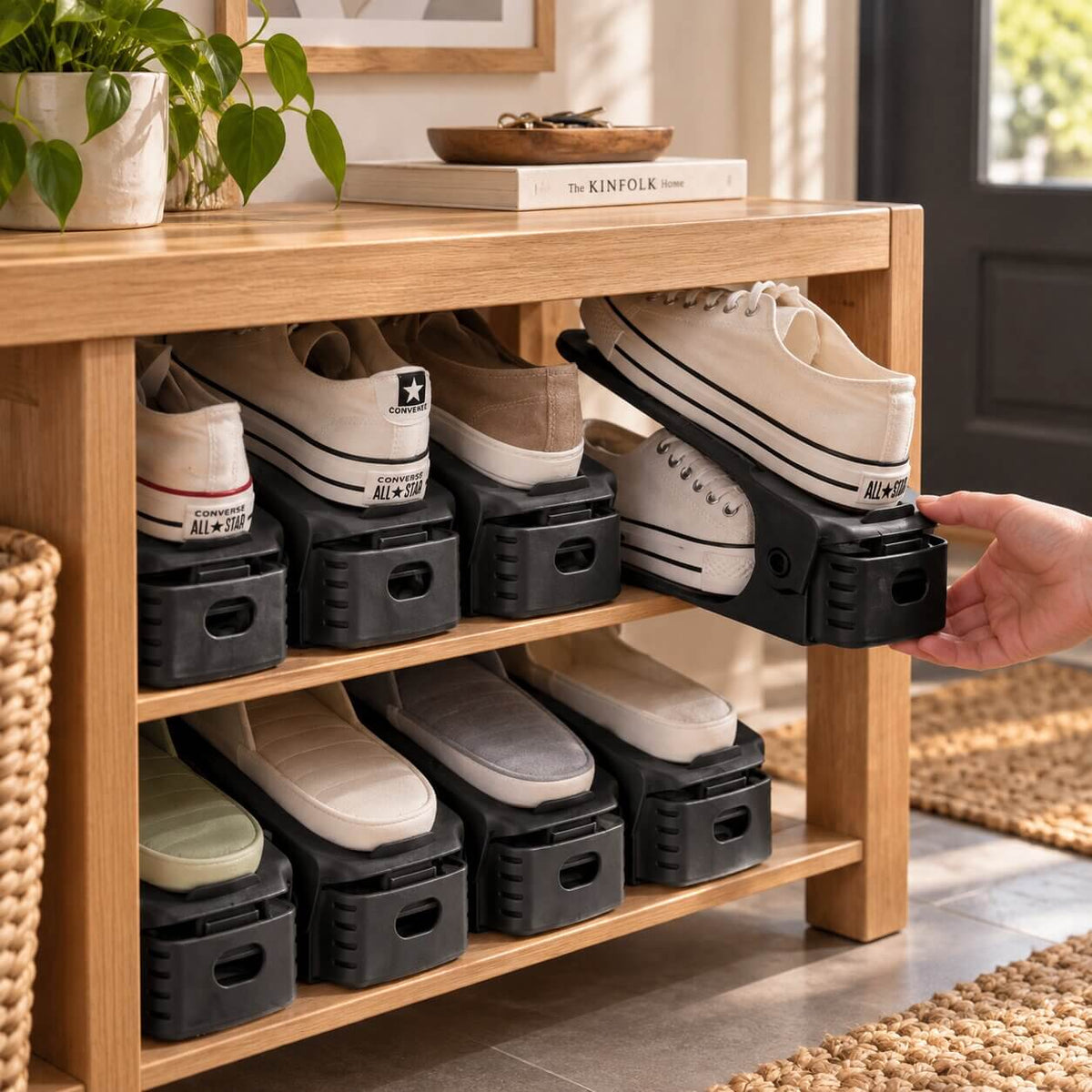 rangement chaussures duostep utile