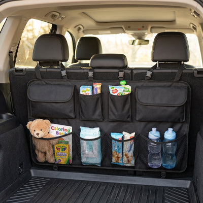 organiseur de coffre de voiture est fabriqué en tissu Oxford de haute qualité 