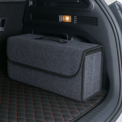 rangement coffre voiture en feutre