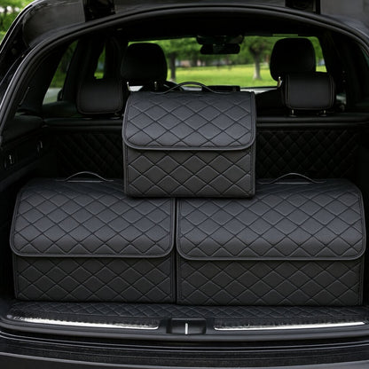 rangement coffre voiture enorme