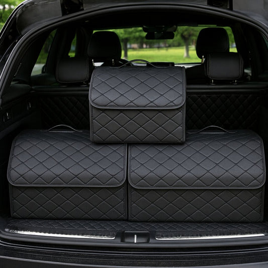 rangement coffre voiture enorme