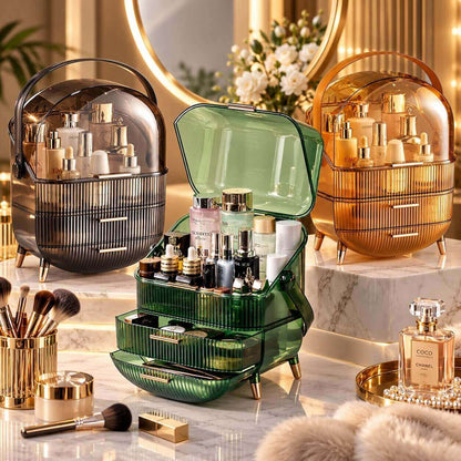 rangement maquillage clarea sympa