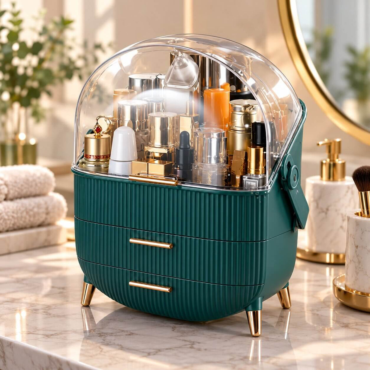 rangement maquillage elaris solide