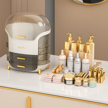 Rangement Maquillage Anti-poussière | GlowNivo™ - Rayon de Sérénité