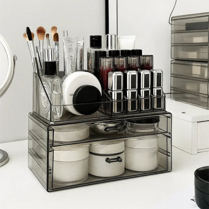 Rangement Maquillage | GlamClear™ - Rayon de Sérénité