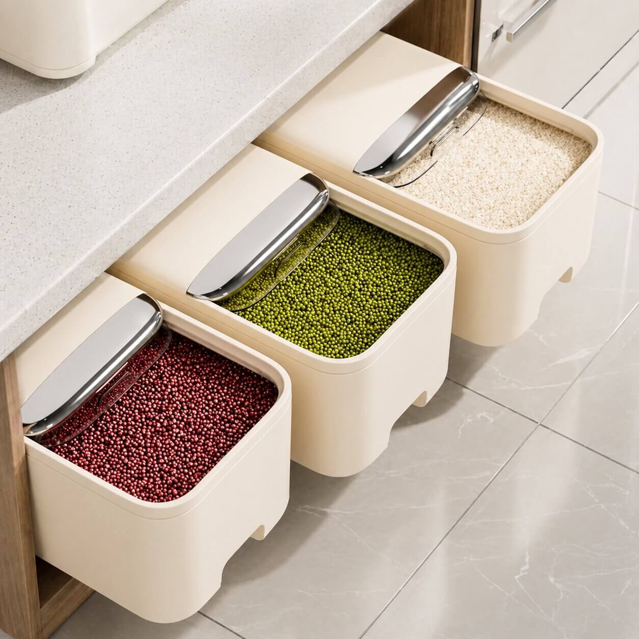 Boite de conservation alimentaire StockDry™ - Protégez Vos Aliments Secs