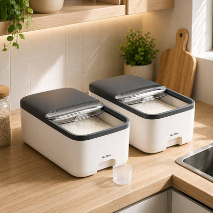 Boite de conservation alimentaire StockDry™ - Protégez Vos Aliments Secs