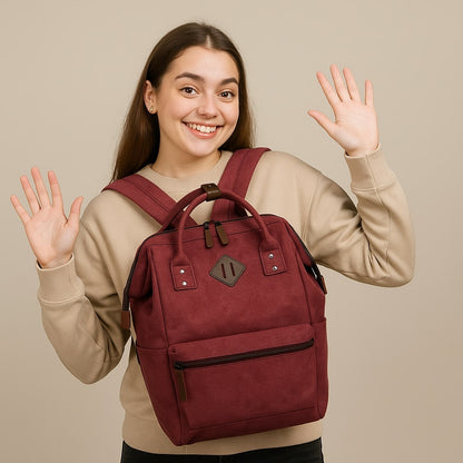 sac-a-dos-en-toile-grenat