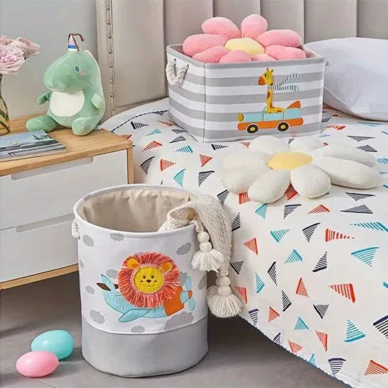 SafariRang™ | Le Panier qui Donne Envie de Ranger - Rayon de Sérénité