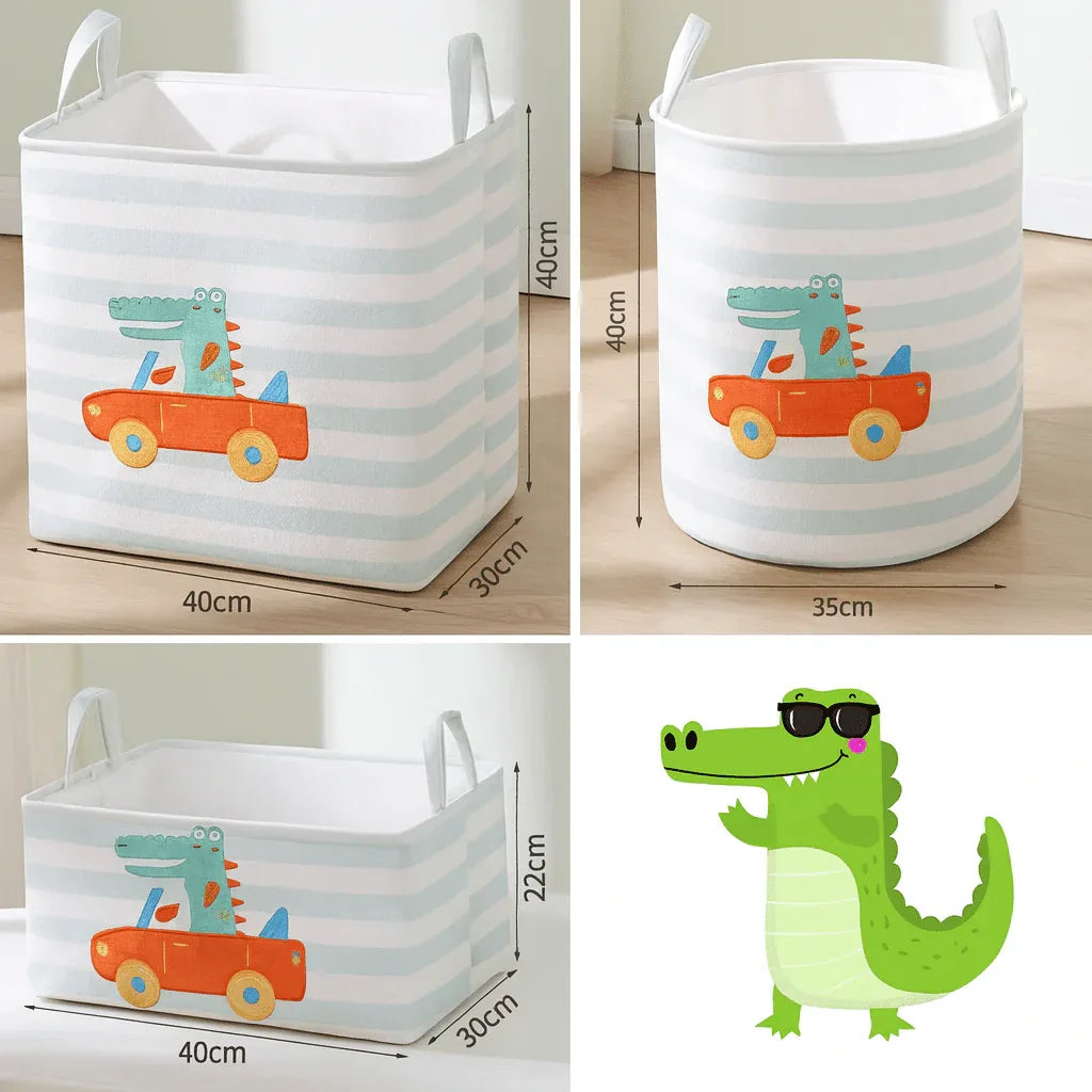 SafariRang™ | Le Panier qui Donne Envie de Ranger - Rayon de Sérénité