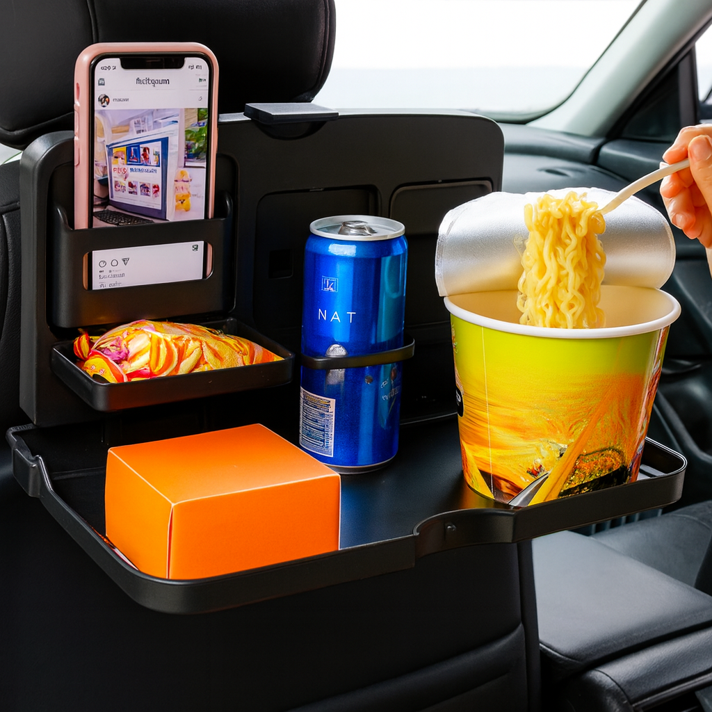 table-pliable-pour-vehicule-fonctionnelle