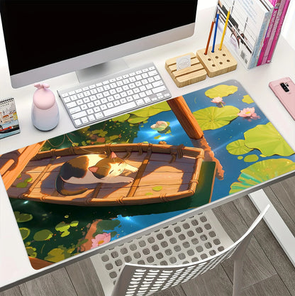 tapis-de-souris-chat-poissons-durable