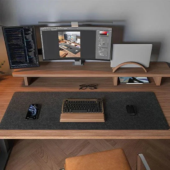 Tapis de Souris Feutré – Élégance Discrète & Tenue Impeccable - Rayon de Sérénité