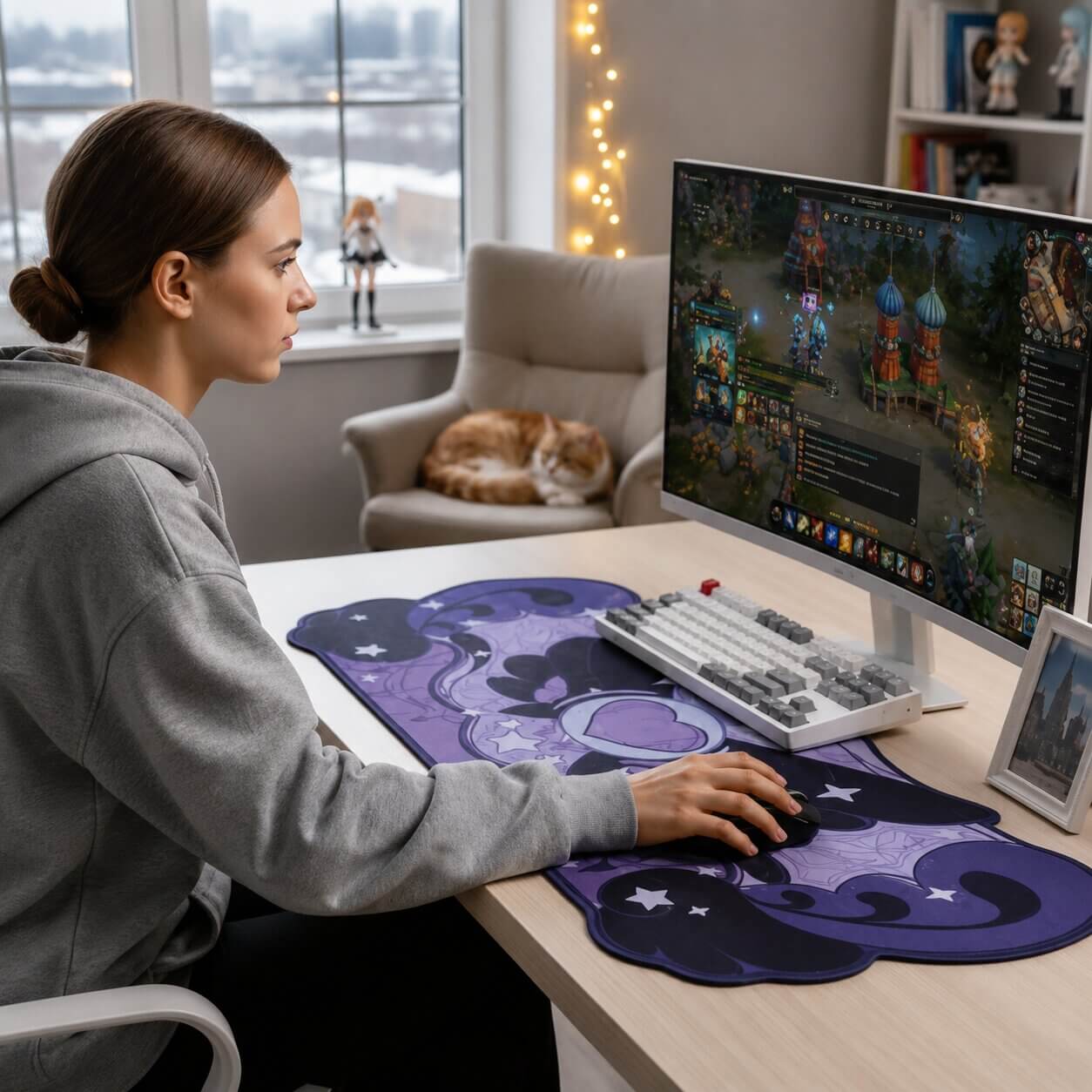 tapis de souris gamer coeurdel charmant