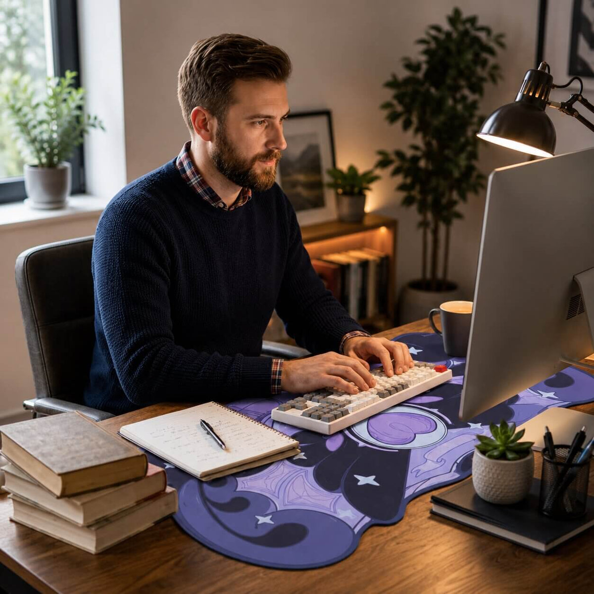 tapis de souris gamer coeurdel fluide