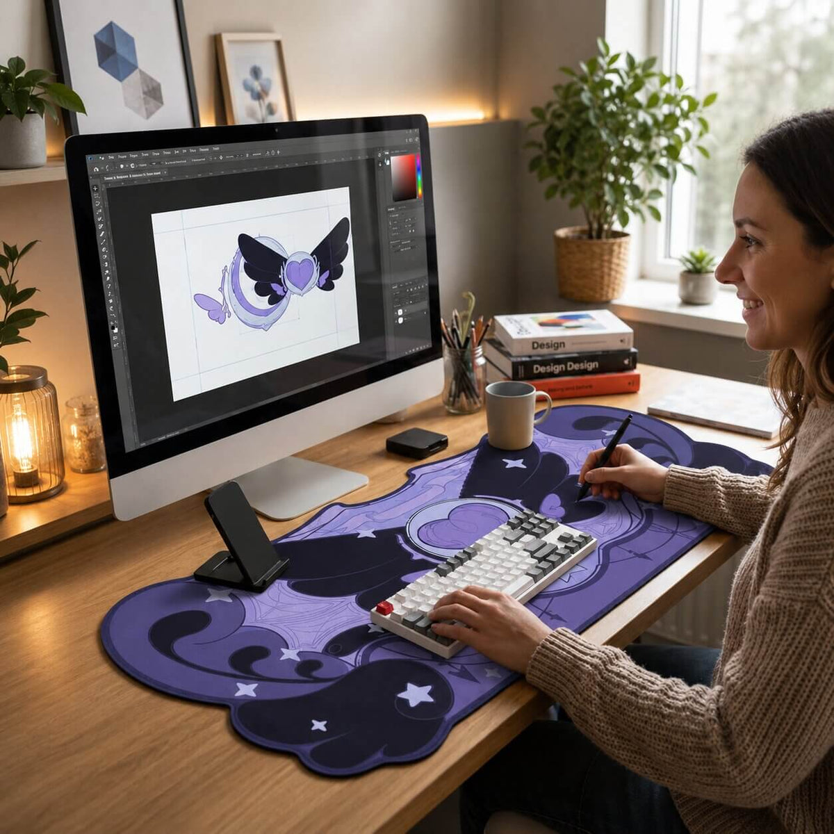 tapis de souris gamer coeurdel séduisant
