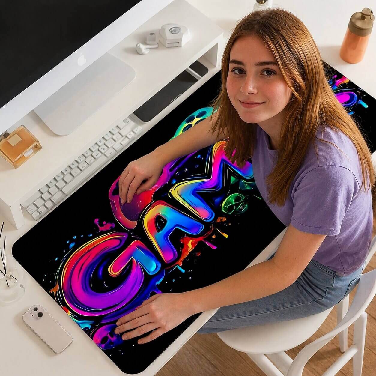 tapis de souris gamer colorplay sympa