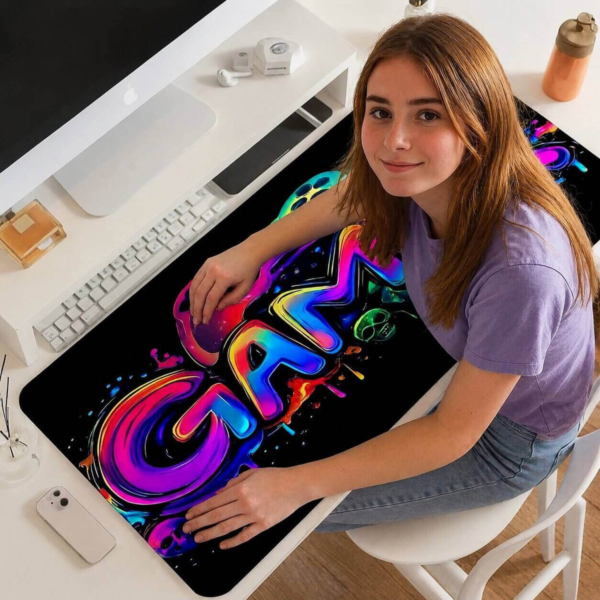 tapis de souris gamer colorplay sympa
