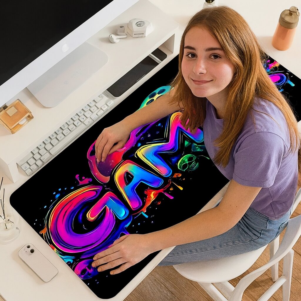 tapis de souris gamer en couleur