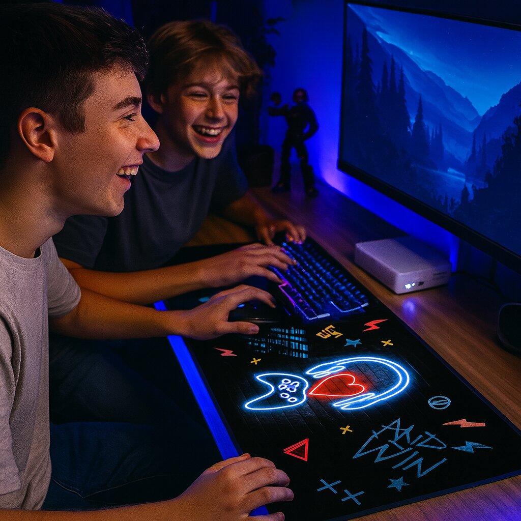 tapis de souris gamer genereux