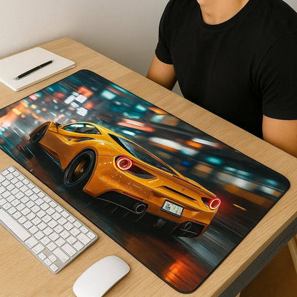 tapis de souris gamer racingpad voiture charmant