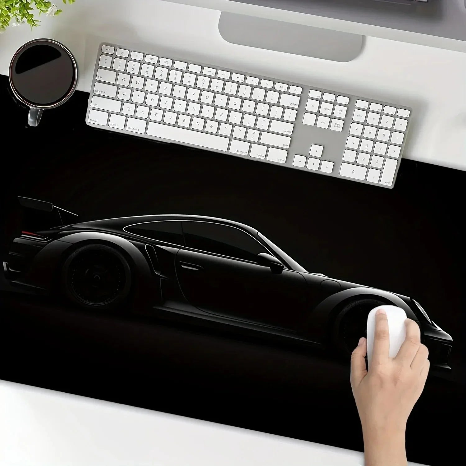 Tapis de Souris Gamer TurboTrack™ – La Fusion du Style et de la Puissance - Rayon de Sérénité